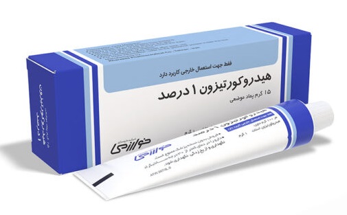تصویر HYDROCORTISONE KHARAZMI 1% 15G OINT